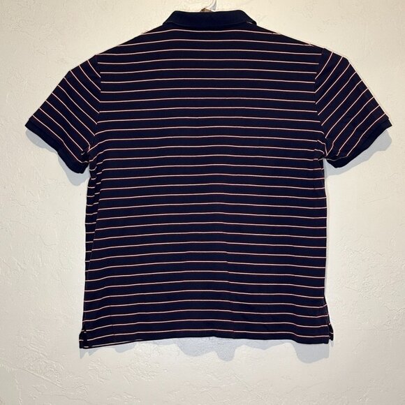 Ralph Lauren Polo Shirt Size XL Flesh Color Pony with red and white stripes - Picture 3 of 5